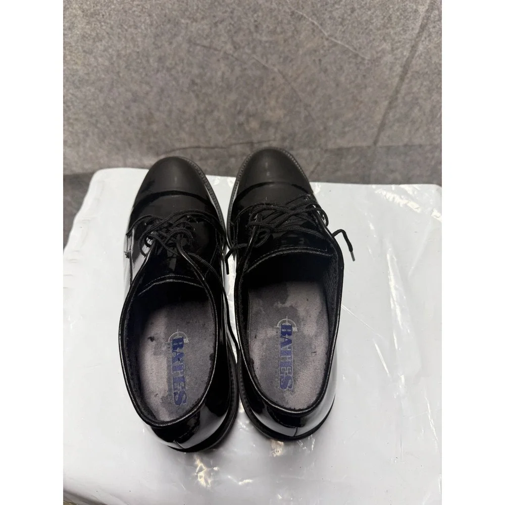 Authentic US Army High Gloss Oxford Shoes Bates or‎ Capps Dress Shoe Size -7.5 E